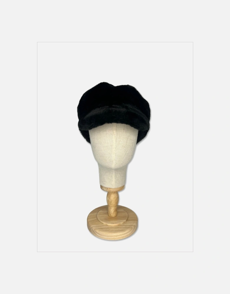 Apollo Fur Cap - Black