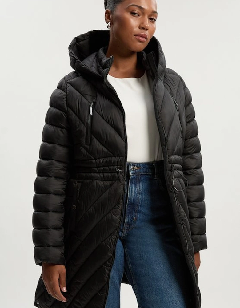 Plus Size Lightweight Packable Coat