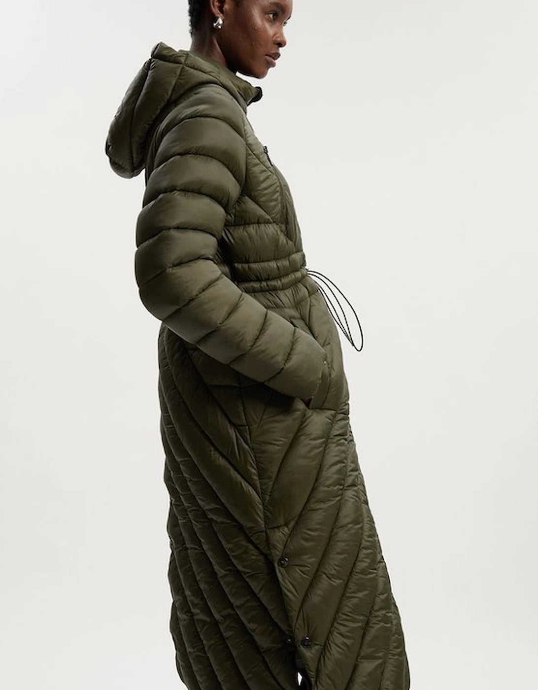 Lightweight Knee Length Packable Coat, 2 of 1