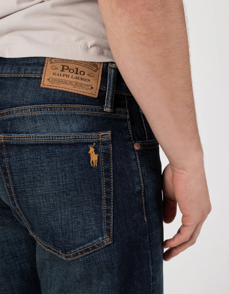 Hampton Relaxed Straight Stretch Jeans
