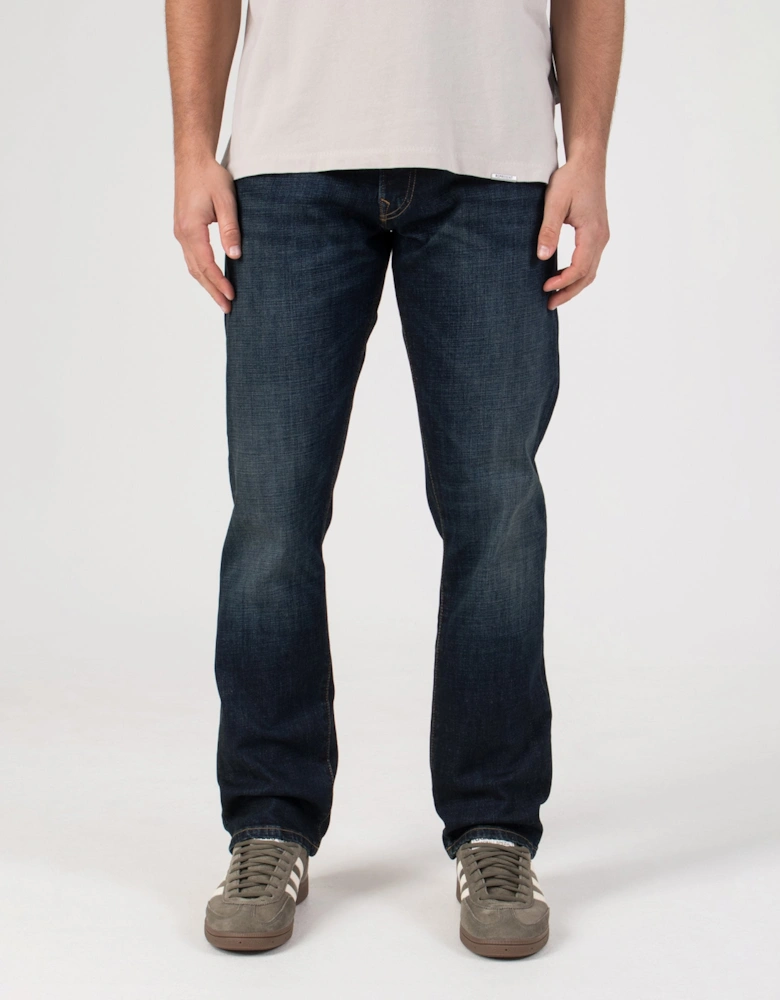 Hampton Relaxed Straight Stretch Jeans