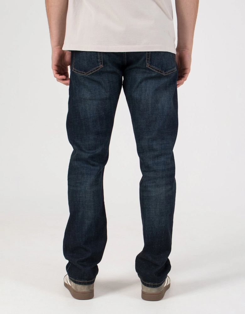 Hampton Relaxed Straight Stretch Jeans