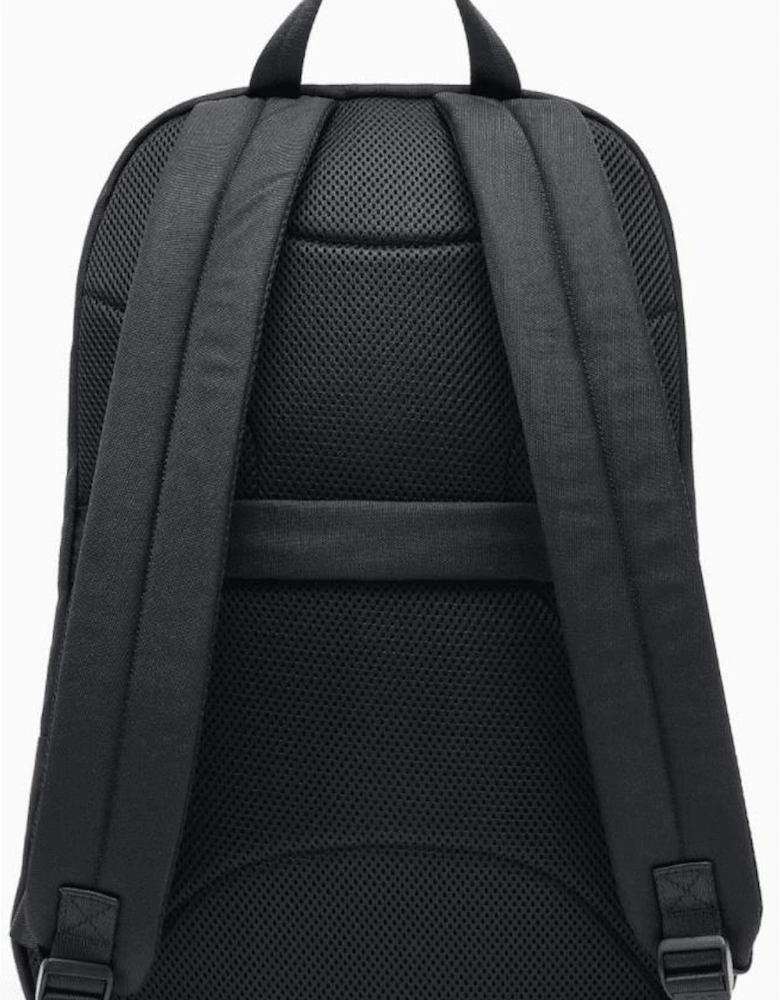 Train Core Graphic Logo Black Rectangular Backpack