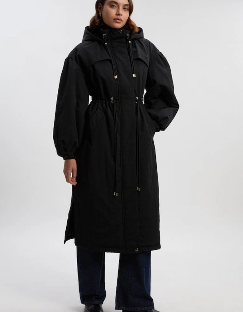 Padded Parka Coat