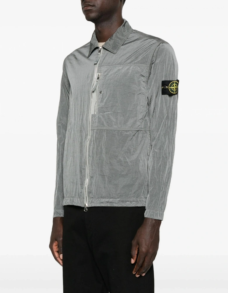 S0019 Pocket Overshirt Grey