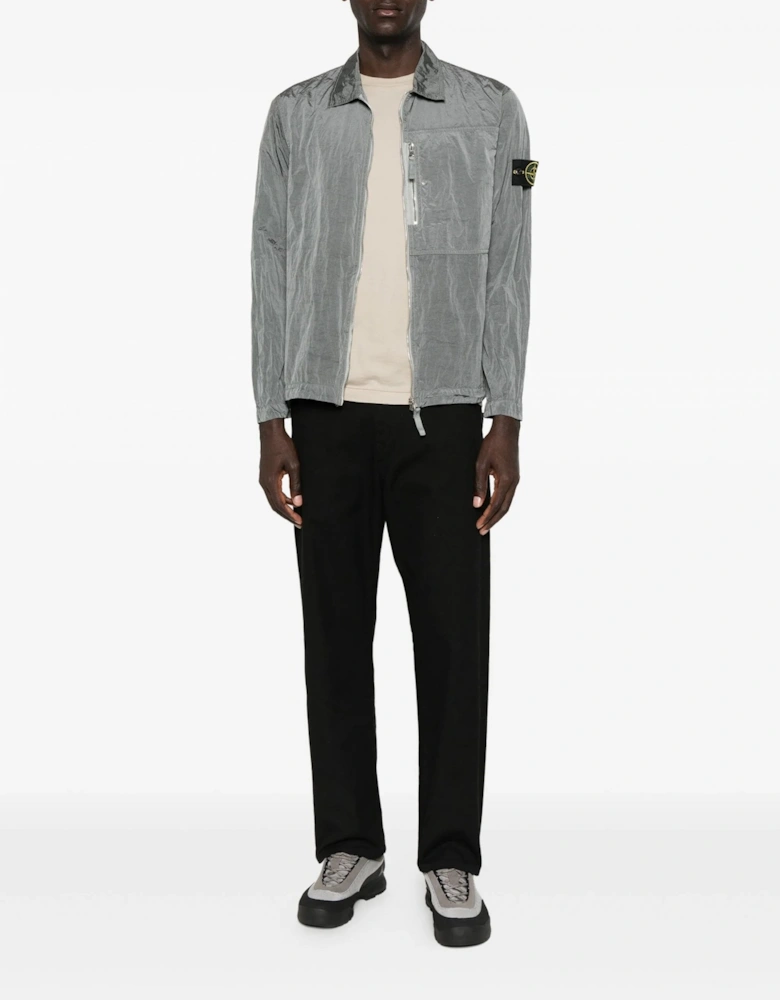 S0019 Pocket Overshirt Grey