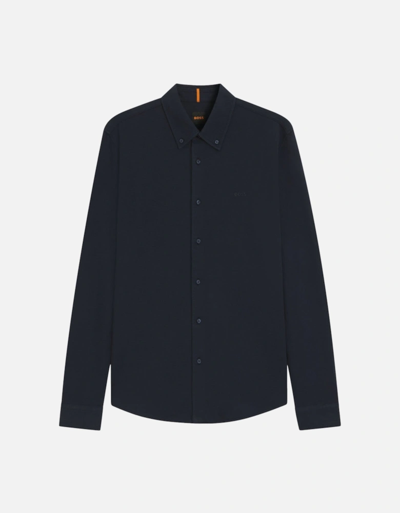BOSS Orange Myjersey_M Shirt A1-25 404 Dk Blue