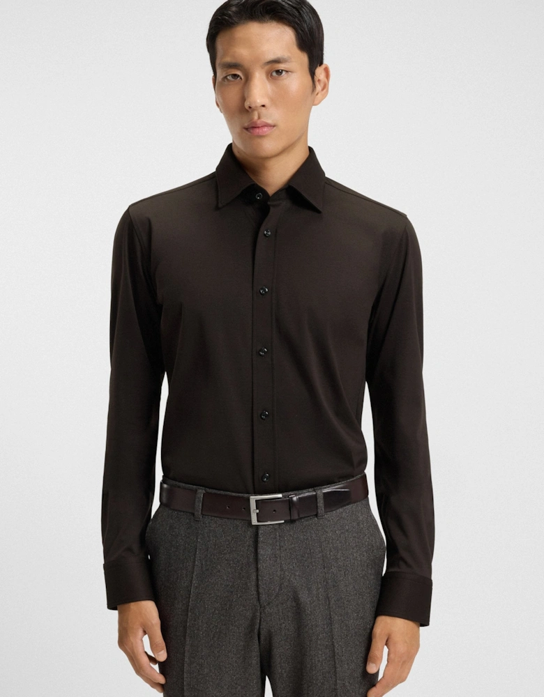 BOSS Black C-HANK-kent-C1-253 Shirt 202 Dk Brown