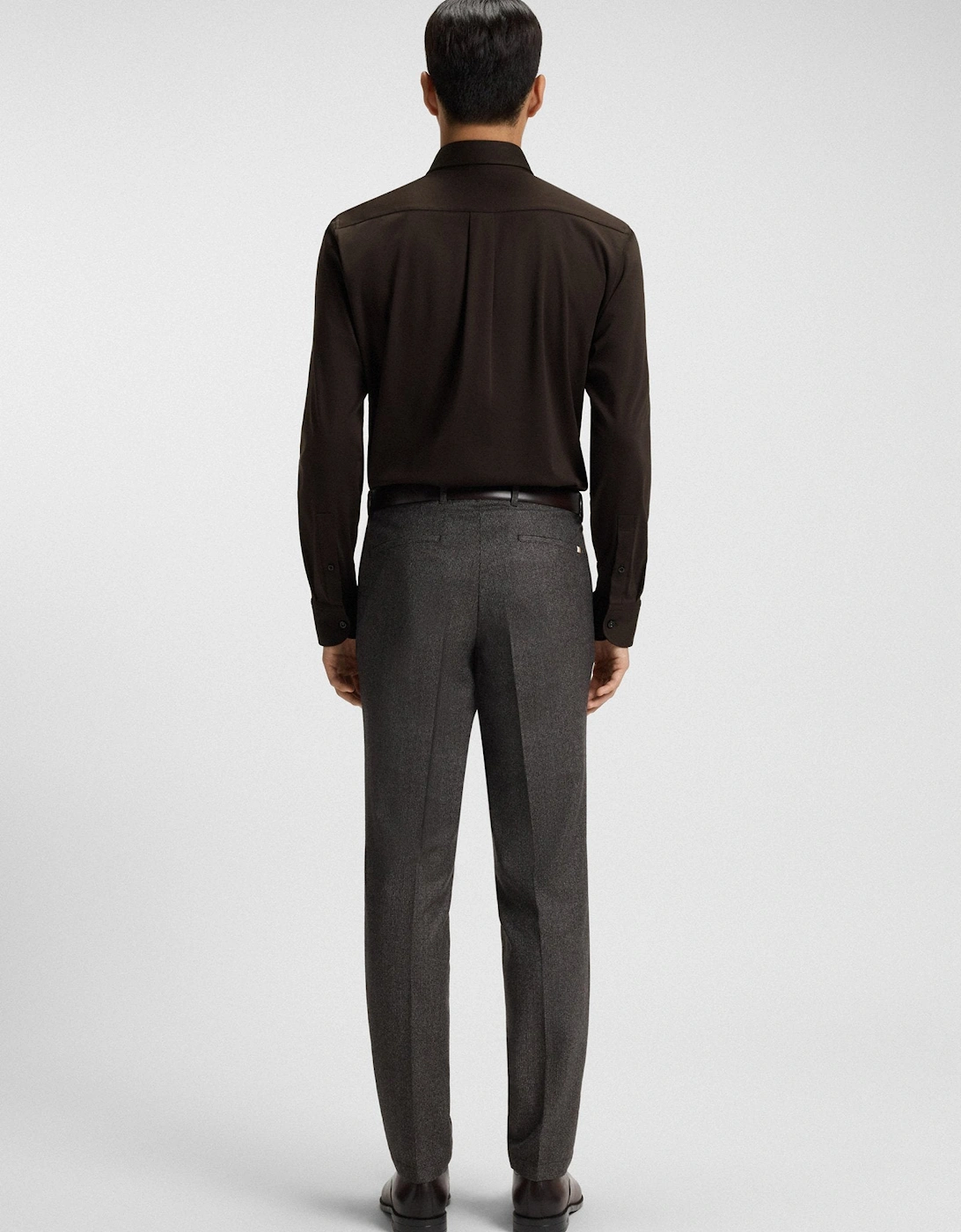 BOSS Black C-HANK-kent-C1-253 Shirt 202 Dk Brown