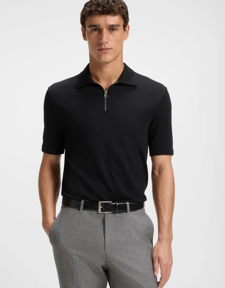 BOSS Black H-Paras 57 Polo Shirt A1-25 001 Black