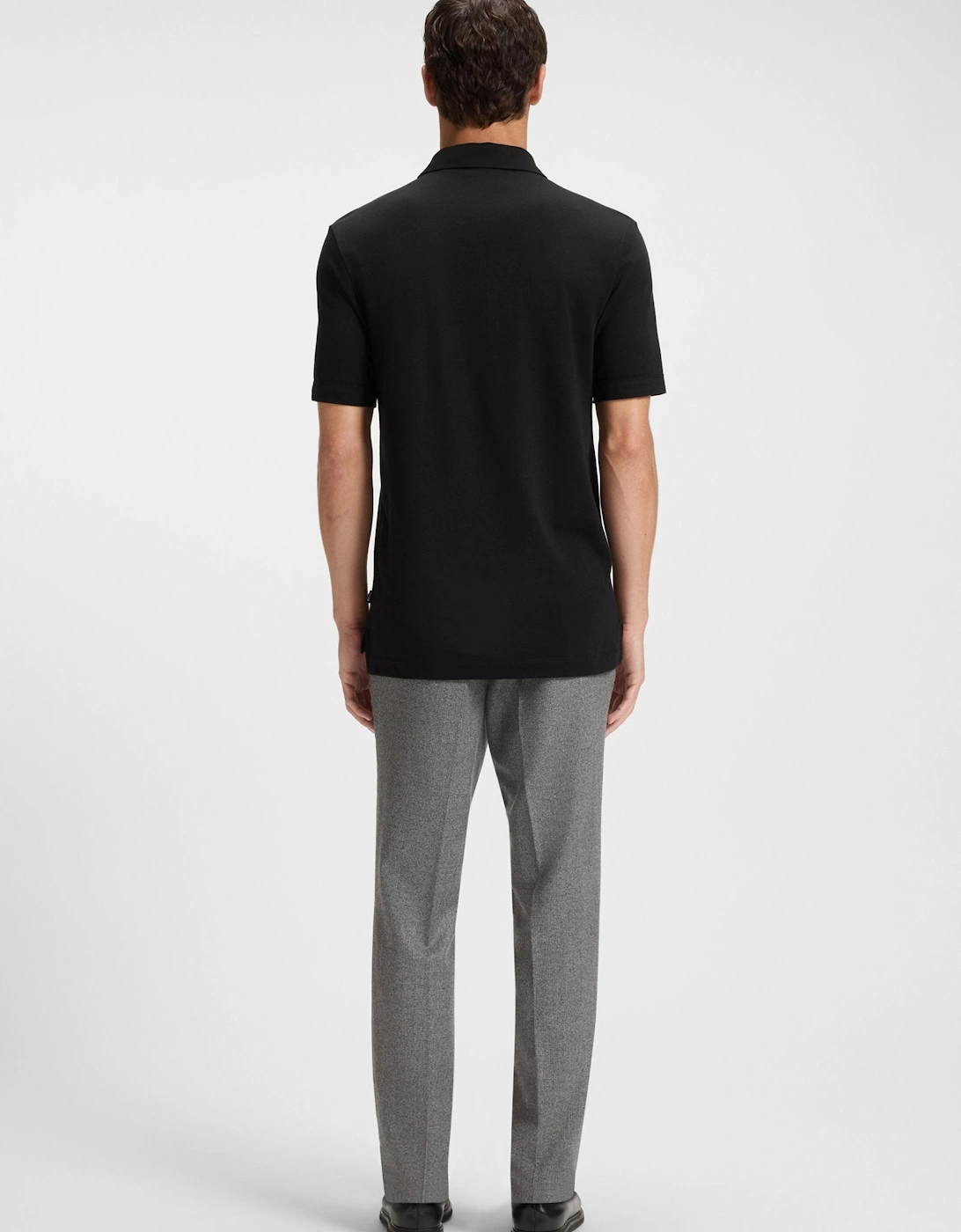 BOSS Black H-Paras 57 Polo Shirt A1-25 001 Black