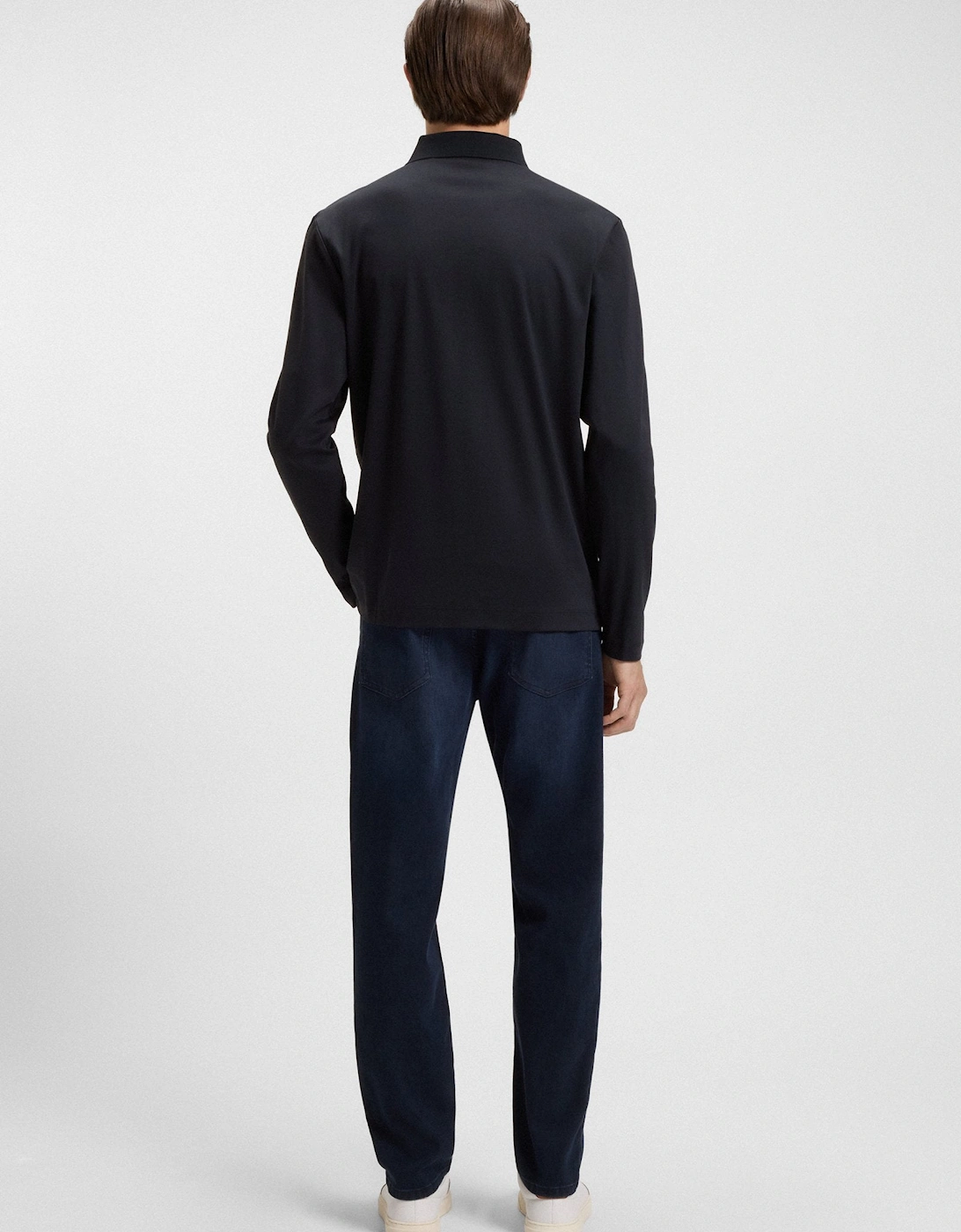 BOSS Black C-Paley 01 Polo Shirt 406 Dk Blue