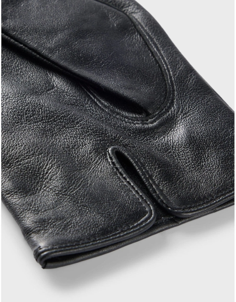 BOSS Black Hainz-ME Leather Gloves A1-25 001 Black