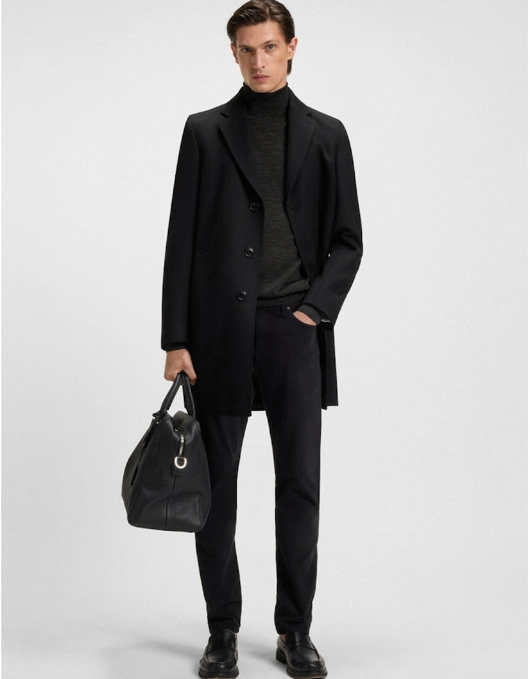 BOSS Black Musso-P Sweater A1-25 002 Black