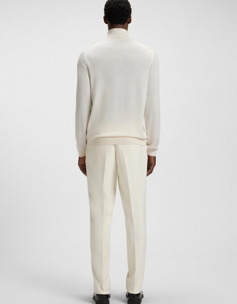 BOSS Black Musso-P Sweater A1-25 131 Open White