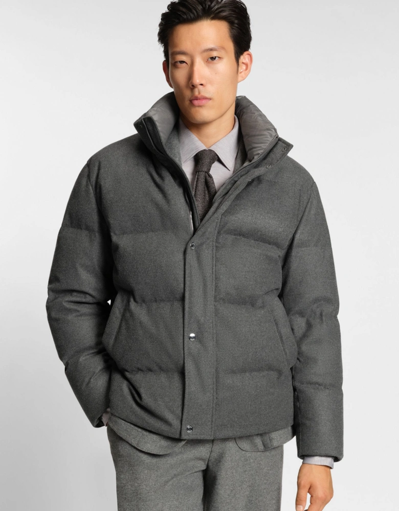 BOSS Black P-Drader Jacket 030 Med Grey