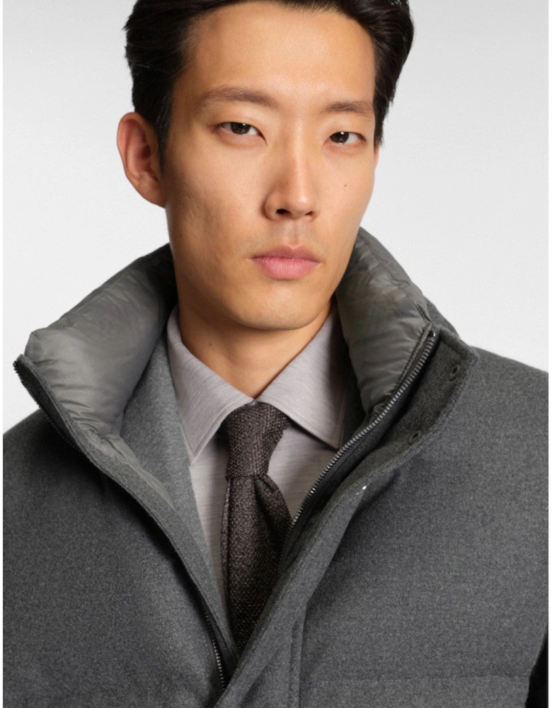 BOSS Black P-Drader Jacket 030 Med Grey