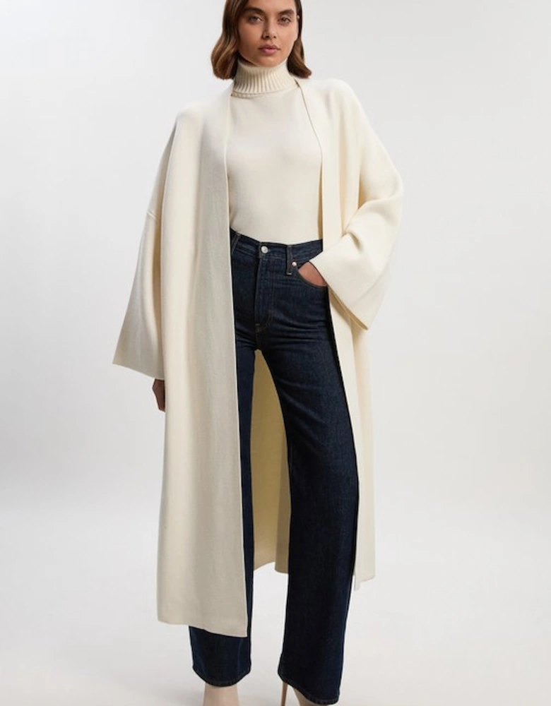 Knit Midi Coatigan