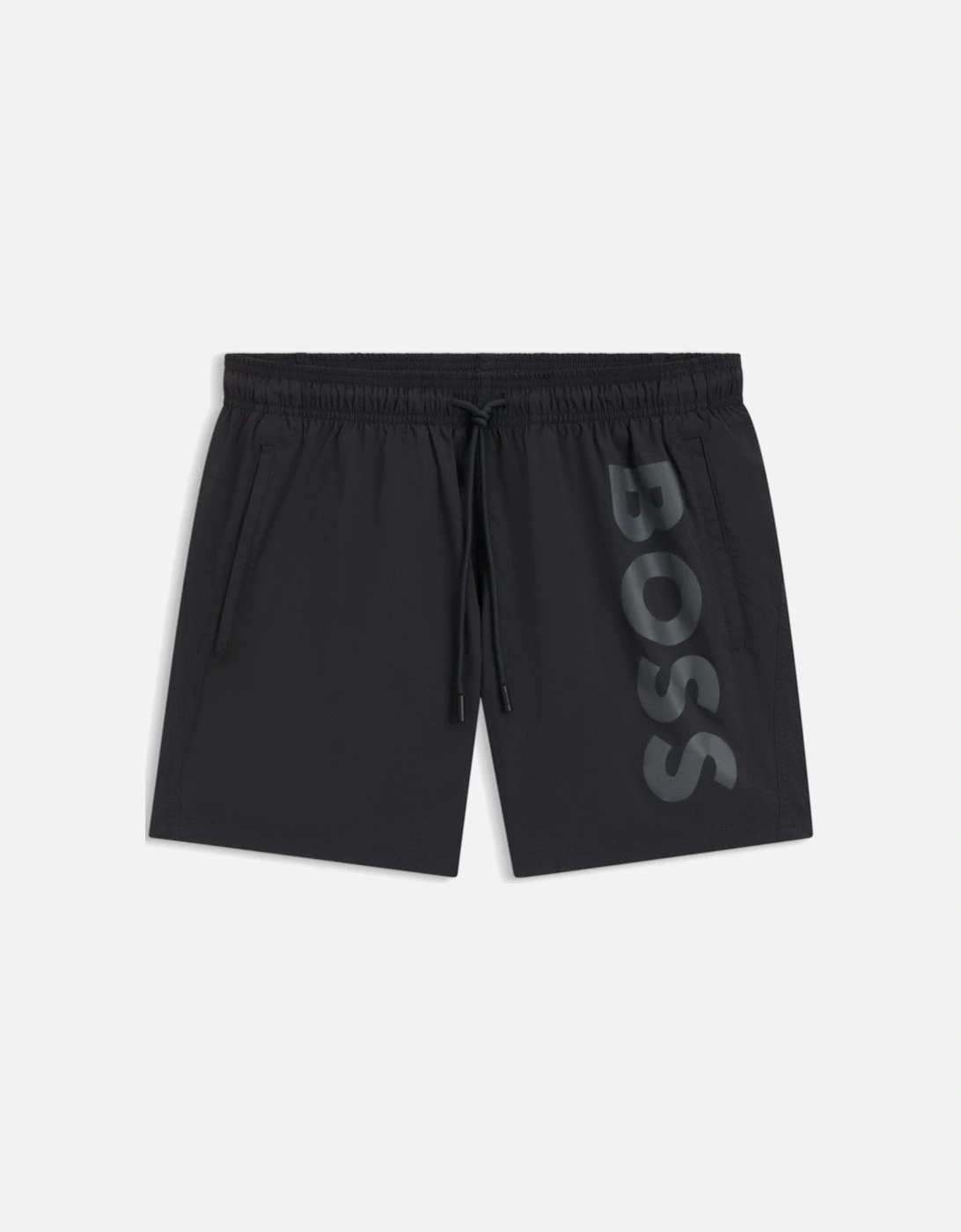 BOSS Octopus Swim Shorts, Dark Grey, 2 of 1