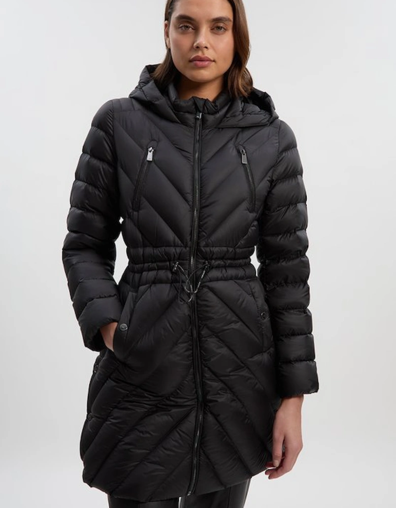 Real Down Packable Coat