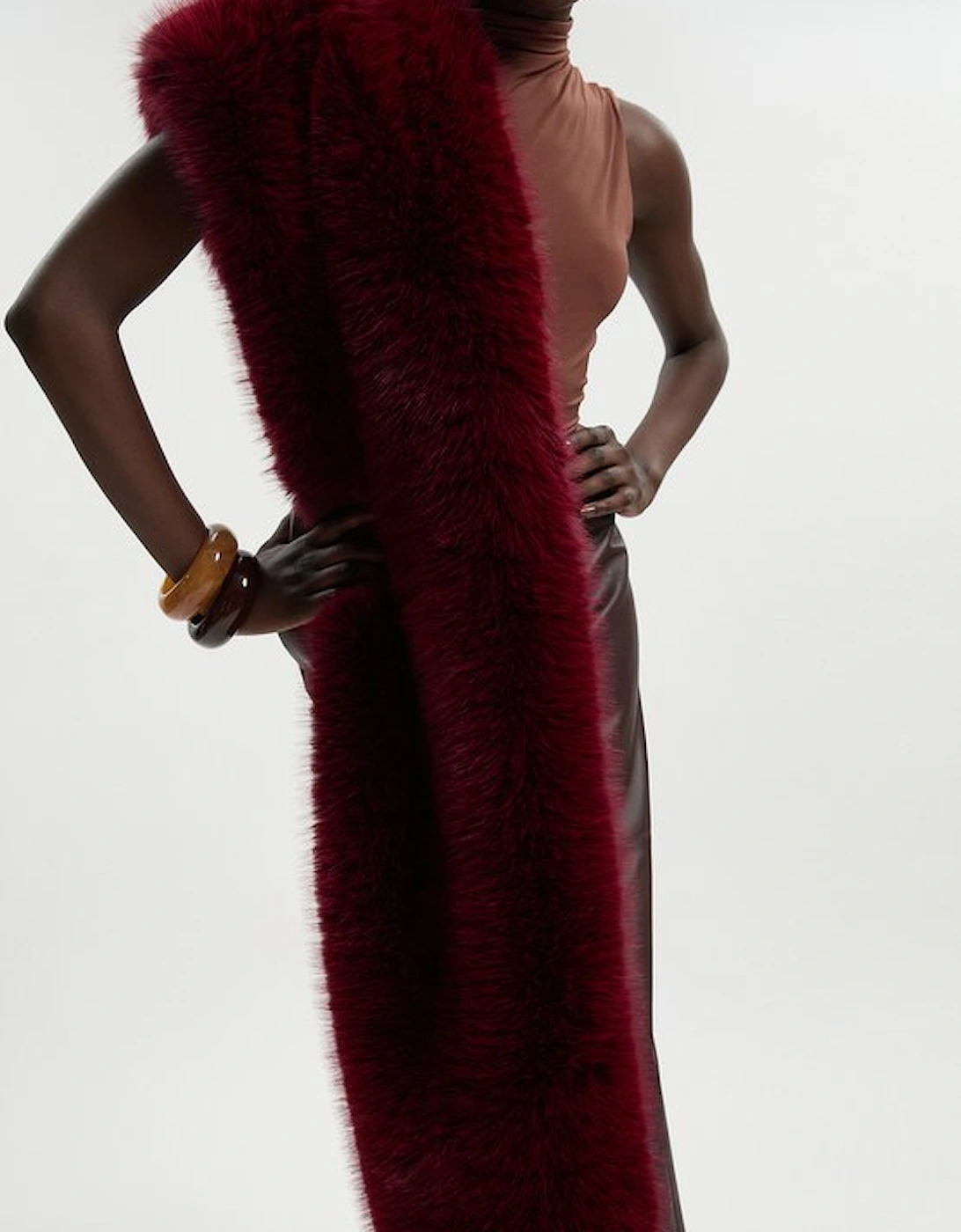 Faux Fur Scarf, 2 of 1