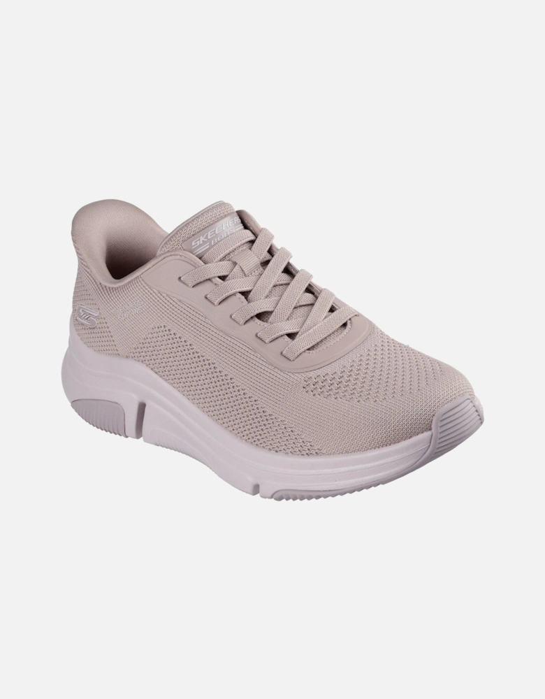 BOBS Sparrow Flex Too You Textile Women's Blush Trainers