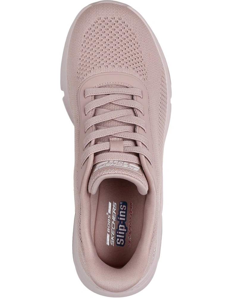BOBS Sparrow Flex Too You Textile Women's Blush Trainers