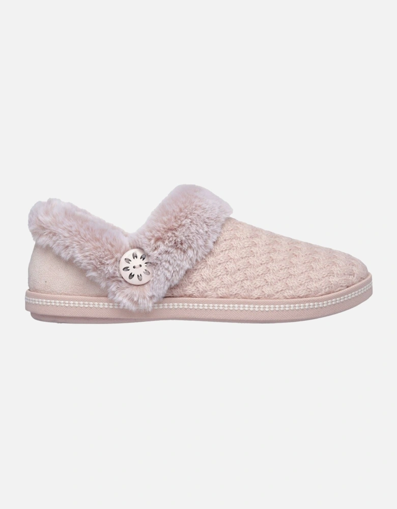Cozy Campfire Frosty Promise Synthetic Women's Blush Slippers