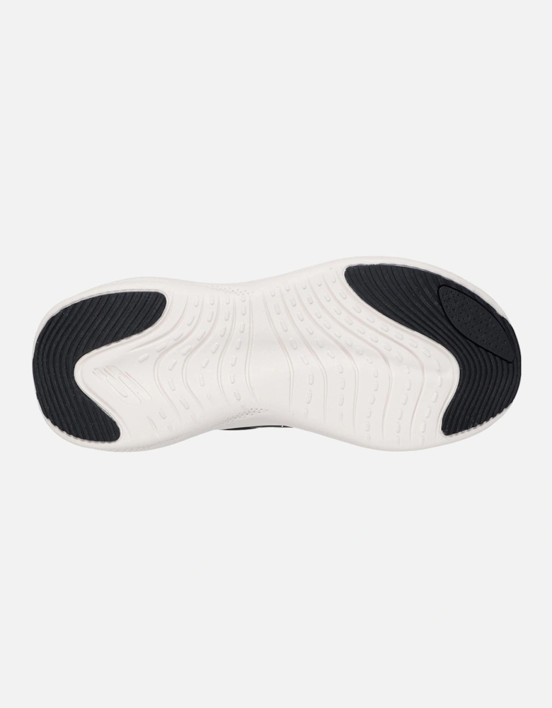 Skech Cloud Plush Horizon Polyester Women's Black/White Trainers