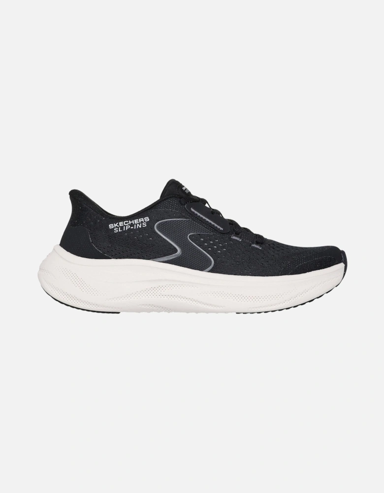 Skech Cloud Plush Horizon Polyester Women's Black/White Trainers