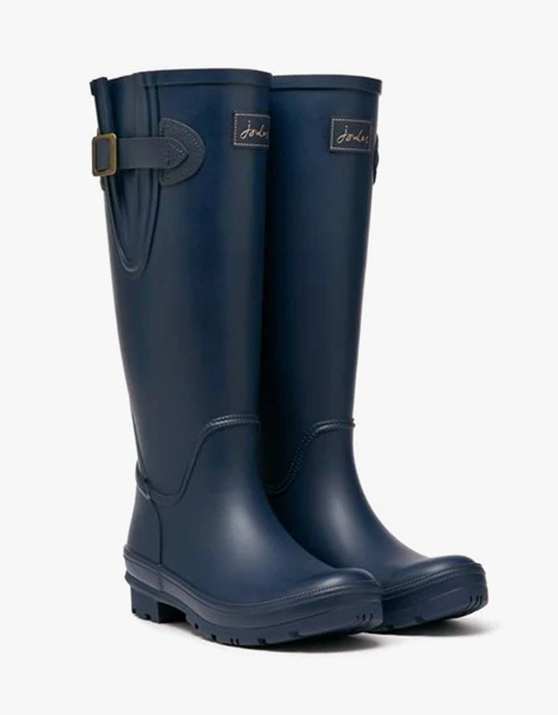 Women's Joules HOUGHTON Womens Wellies Navy - Blue - Size: 7