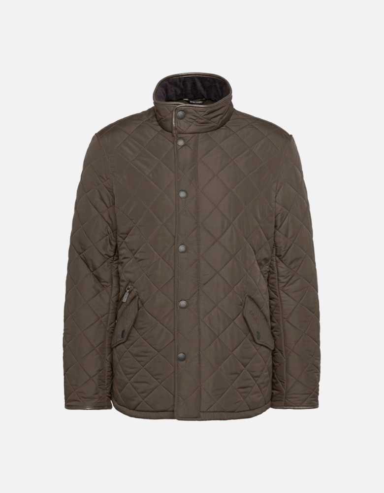 Powell Mens Quilted Jacket - Olive