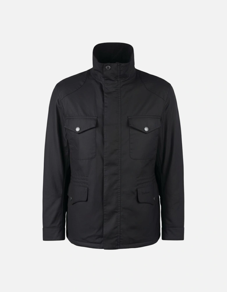 Corbridge Mens Wax Jacket - Black/Classic