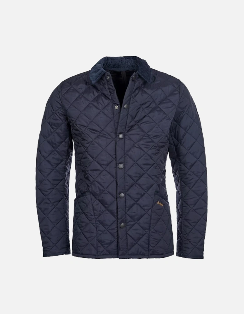 Heritage Liddesdale Quilted Mens Jacket - Navy