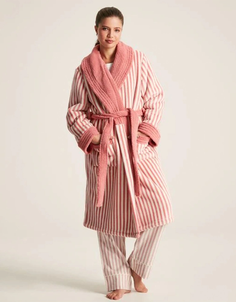 MATILDA Womens Night Gown Pink Stripe