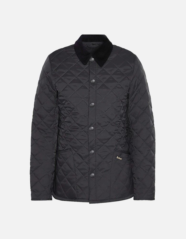 Heritage Liddesdale Quilted Mens Jacket - Black