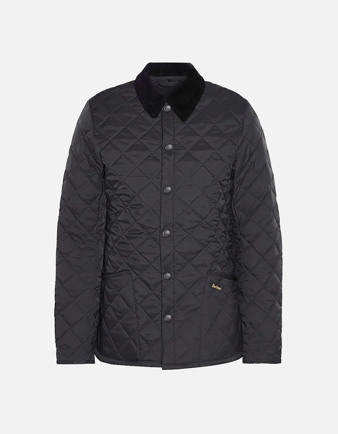 Heritage Liddesdale Quilted Mens Jacket - Black, 10 of 9
