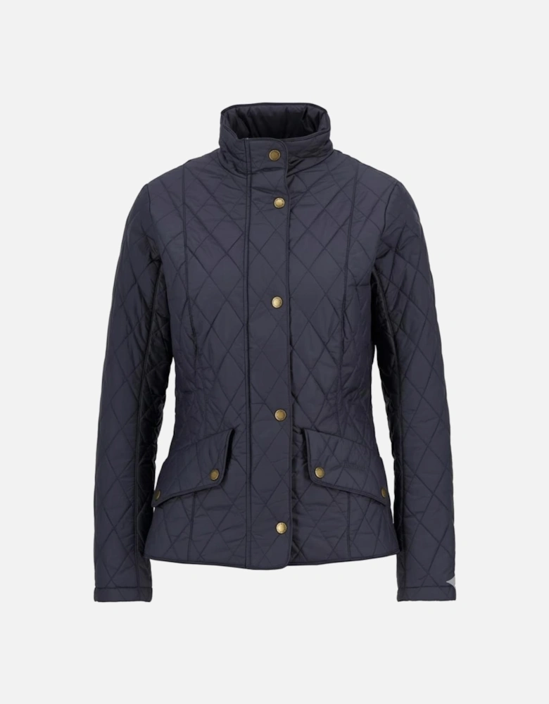 Flyweight Cavalry Quilted Ladies Jacket - Navy/Navy