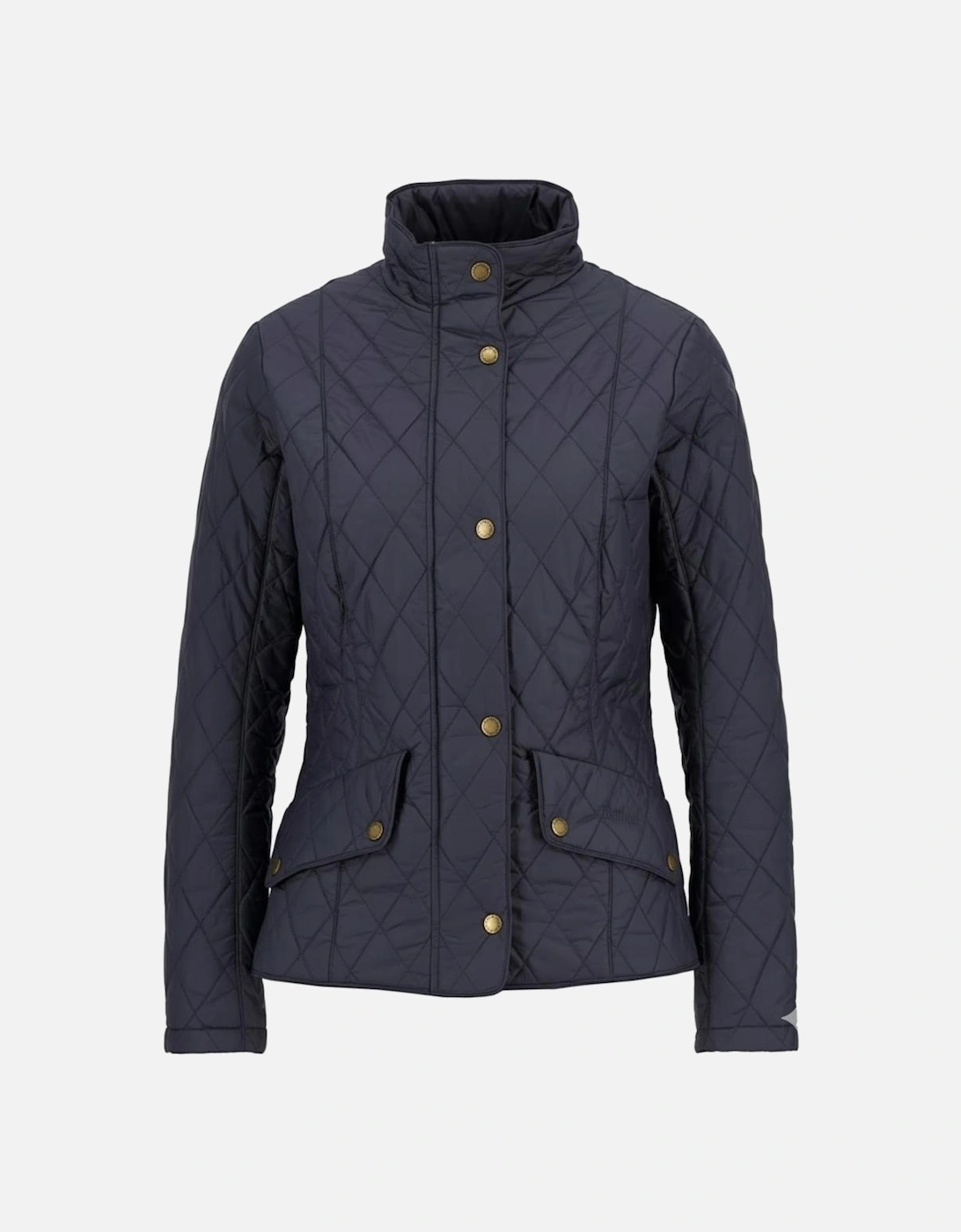 Flyweight Cavalry Quilted Ladies Jacket - Navy/Navy, 10 of 9
