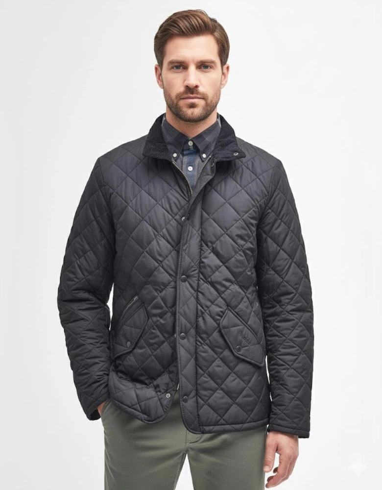 Chelsea Mens Sportsquilt Jacket - Black