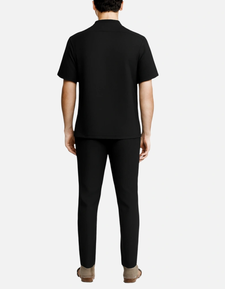 Mens Shirt Trousers Set Anti Wrinkle