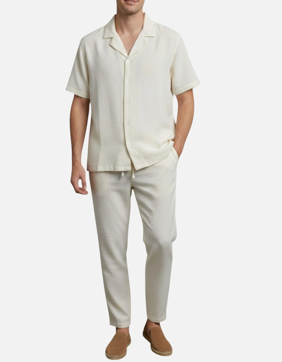 Mens Shirt Trousers Set Anti Wrinkle, 3 of 2