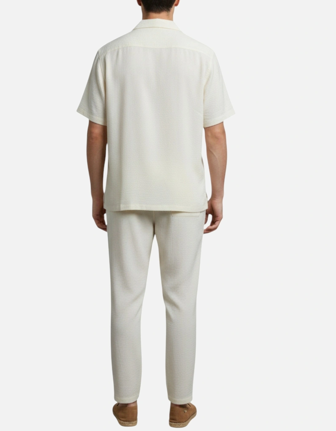 Mens Shirt Trousers Set Anti Wrinkle