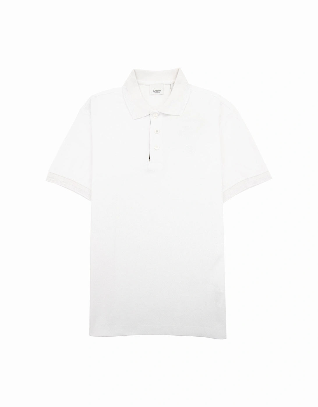 Manzoni Monogram Pique Polo White, 6 of 5