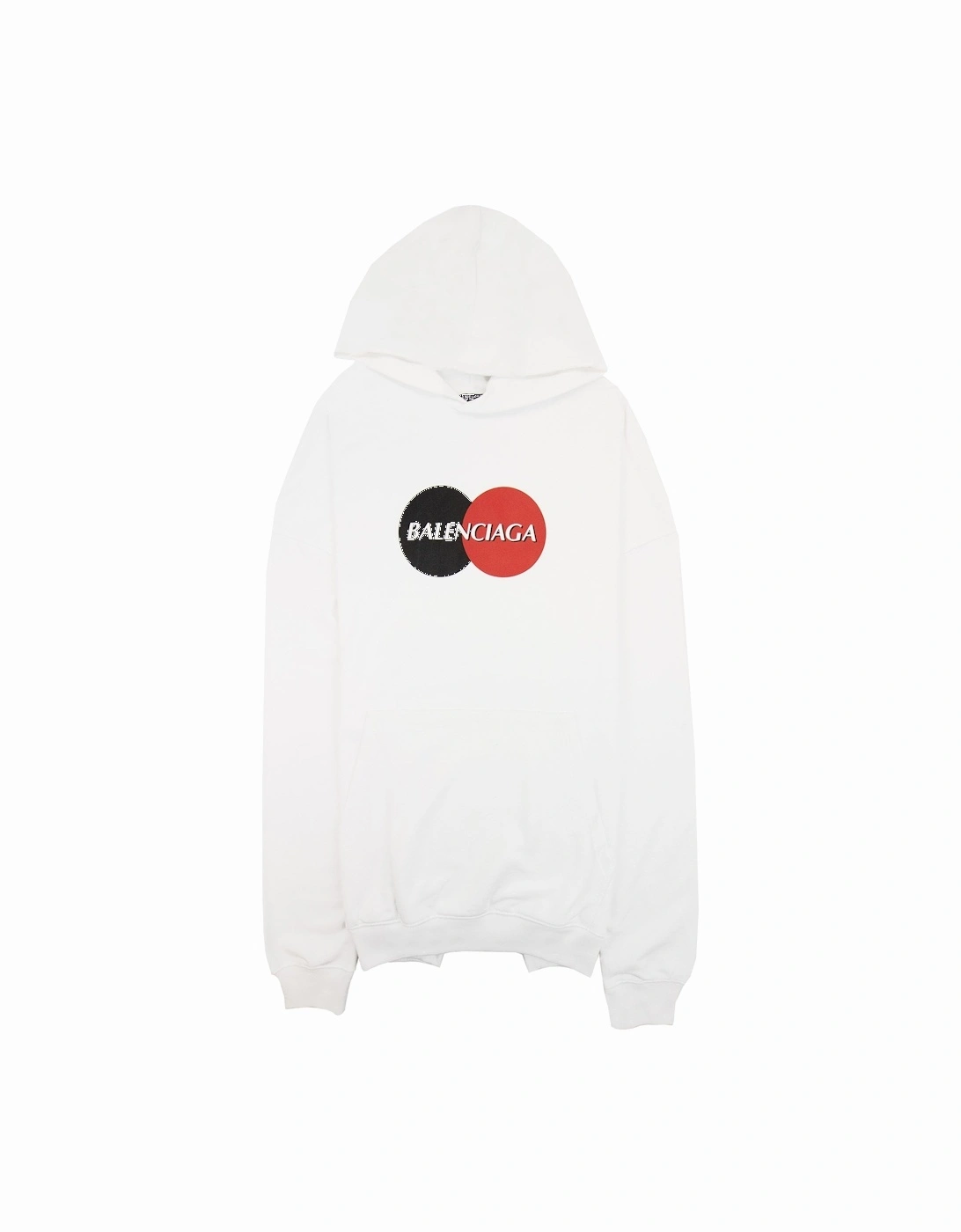 Credit Card Logo Hoodied Sweatshirt White, 5 of 4