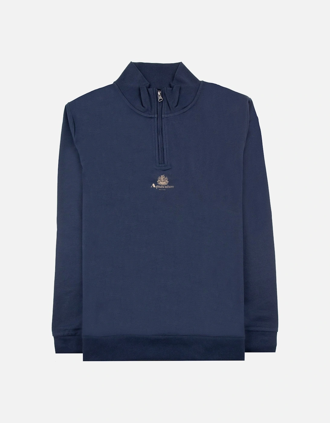 Small Logo Quarter Zip Navy 11, 6 of 5