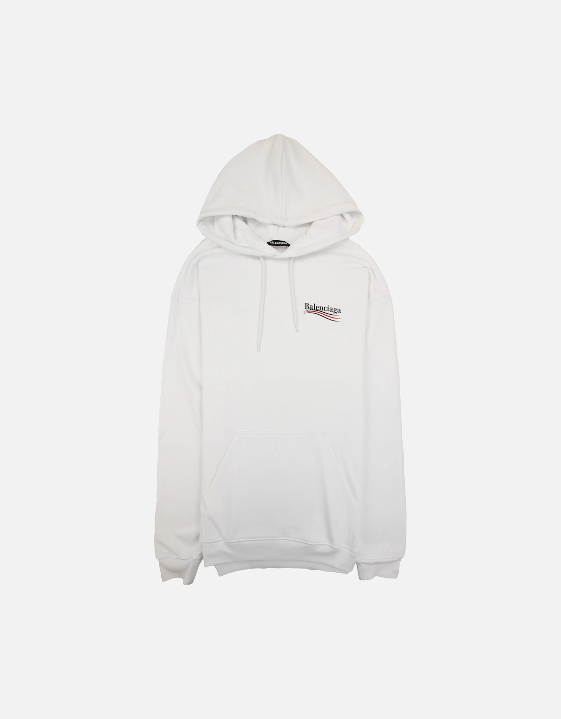 Logo Print Hoodied Sweatshirt White 9040, 7 of 6