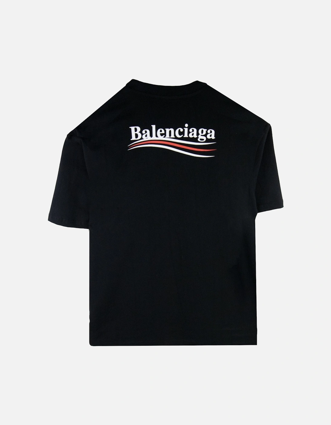 Political S/s T Shirt Black 1000