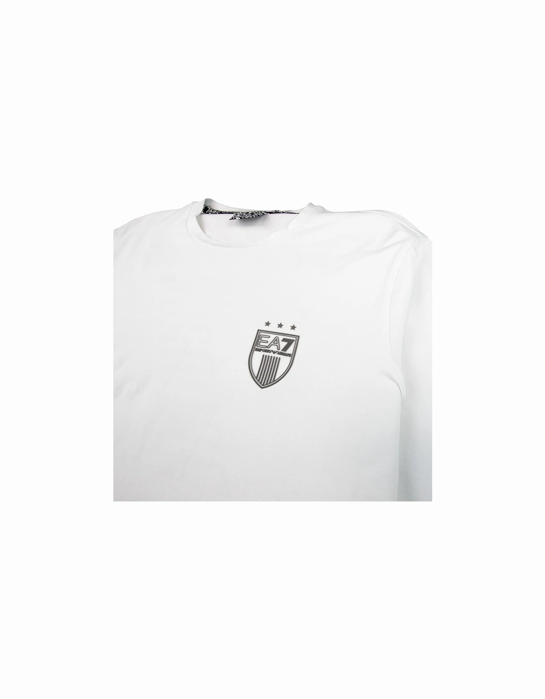 Long Sleeve Soccer 7 T-shirt White