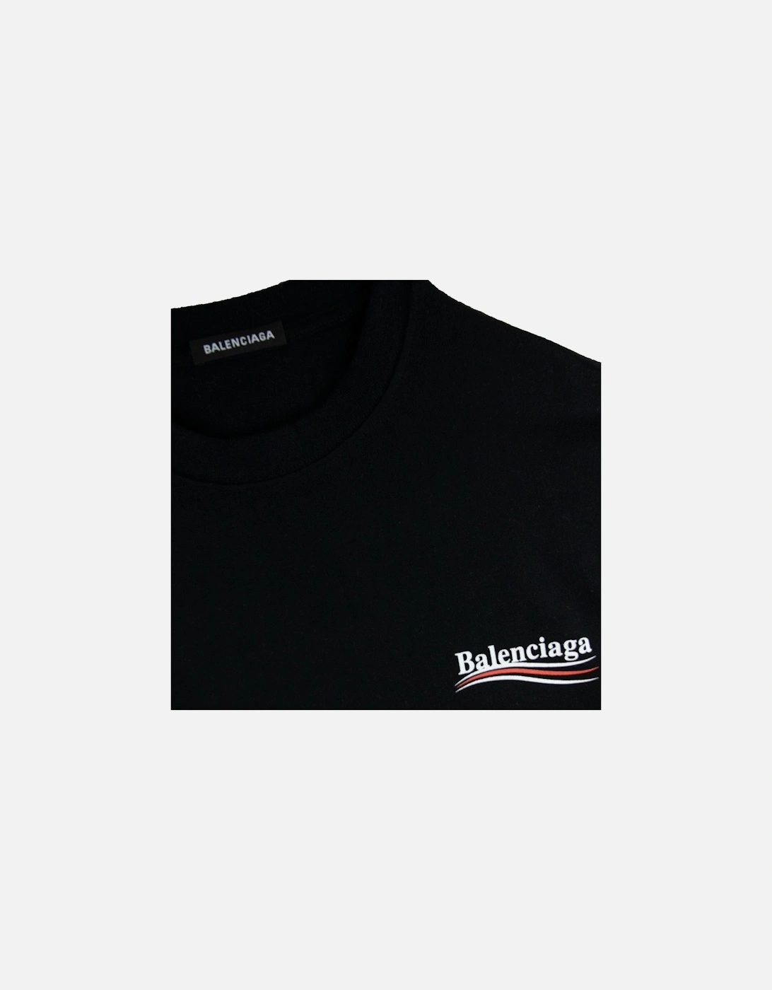 Political S/s T Shirt Black 1000